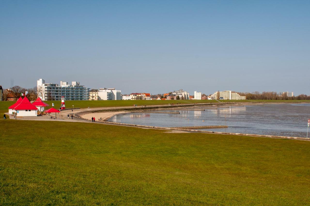 Seedeich Cuxhaven Eksteriør bilde